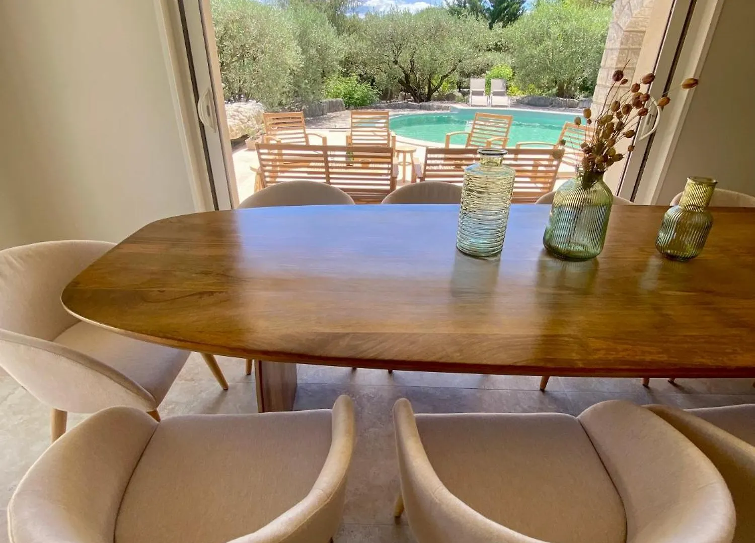 Holiday home Maison Pour 12P, Piscine A Debordement Chauffee D'Avril A Octobre Inclus Ruoms