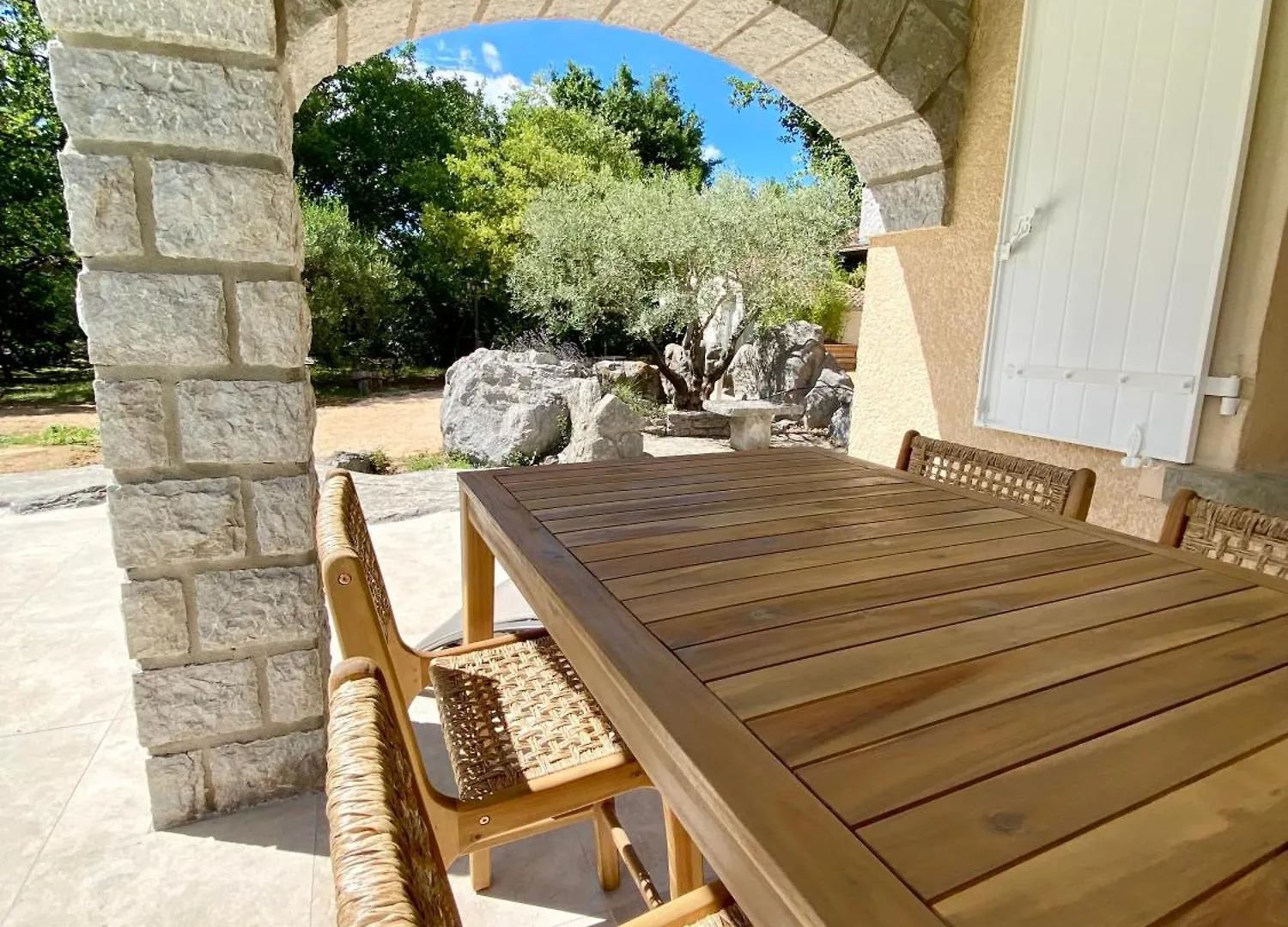 Maison Pour 12P, Piscine A Debordement Chauffee D'Avril A Octobre Inclus Ruoms 0*,