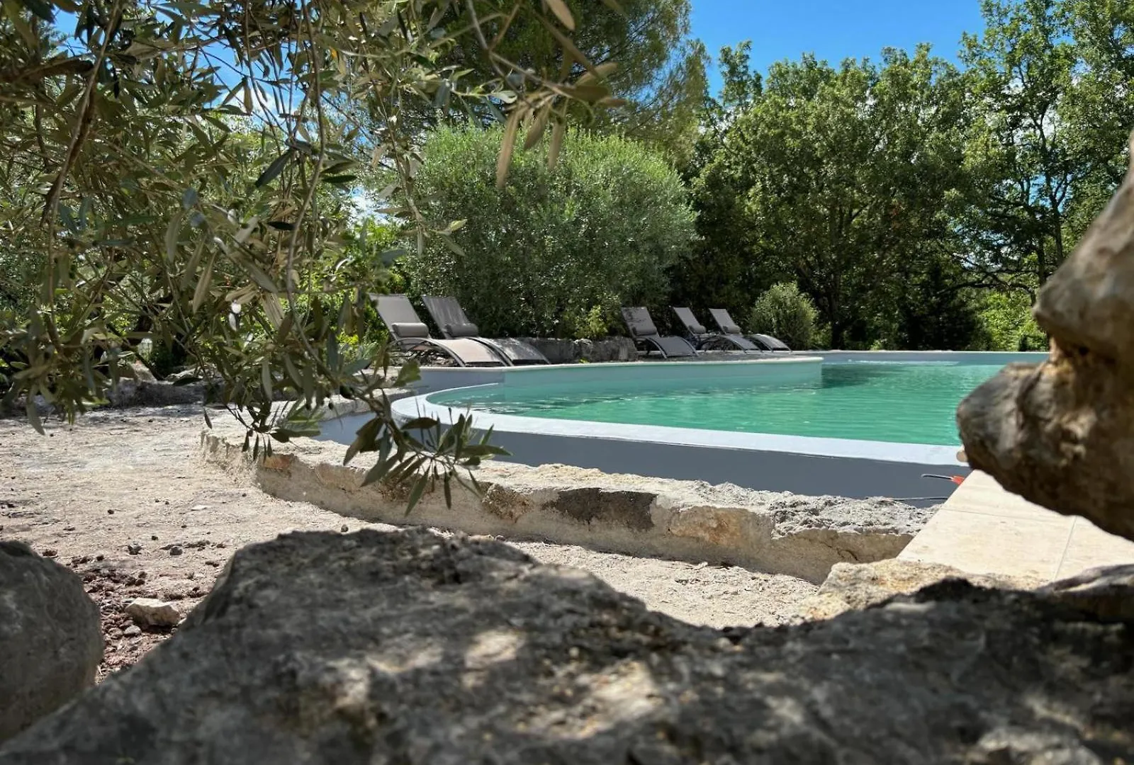 Maison Pour 12P, Piscine A Debordement Chauffee D'Avril A Octobre Inclus Ruoms France